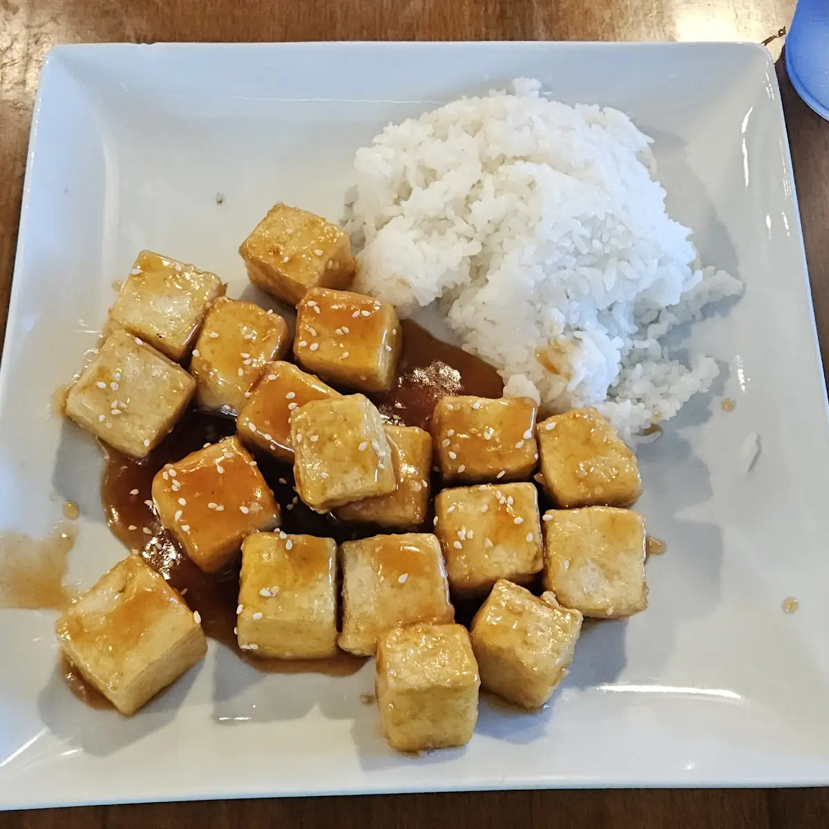 Honey Sesame Tofu