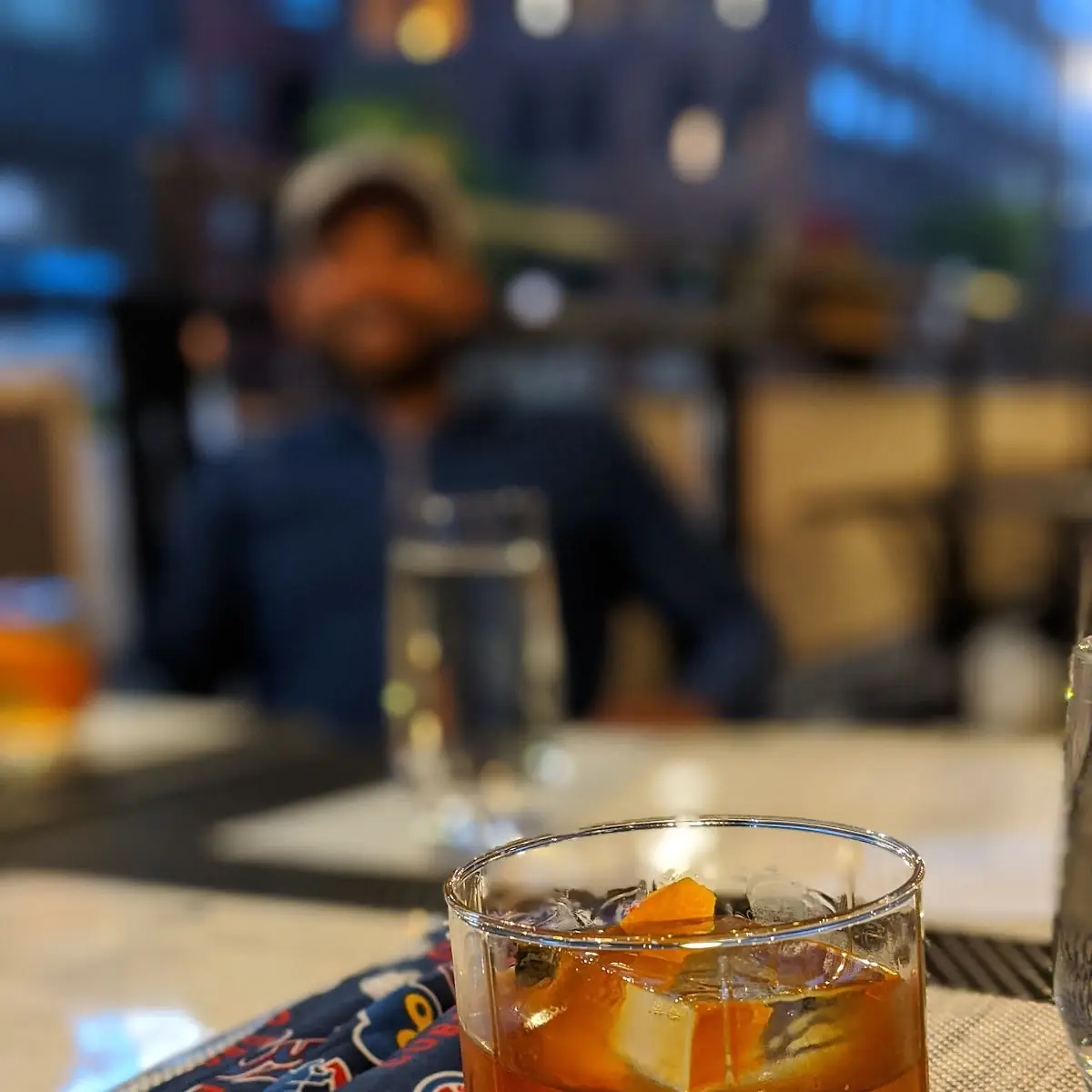 Frosty Old Fashioned