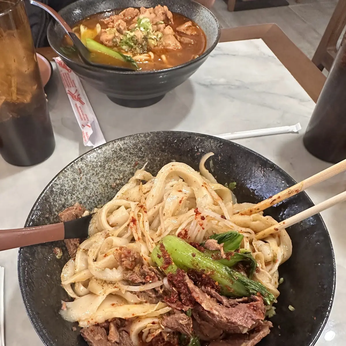 Sliced Beef Cold Hand Pulled Noodles
