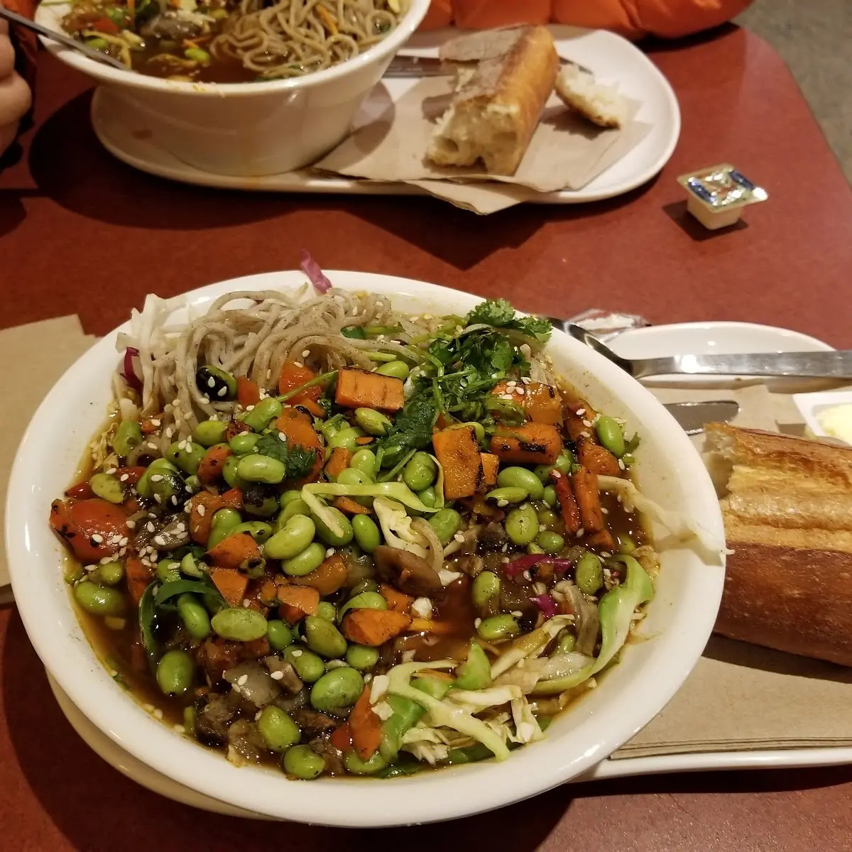 Soba Noodles Soup with Chicken