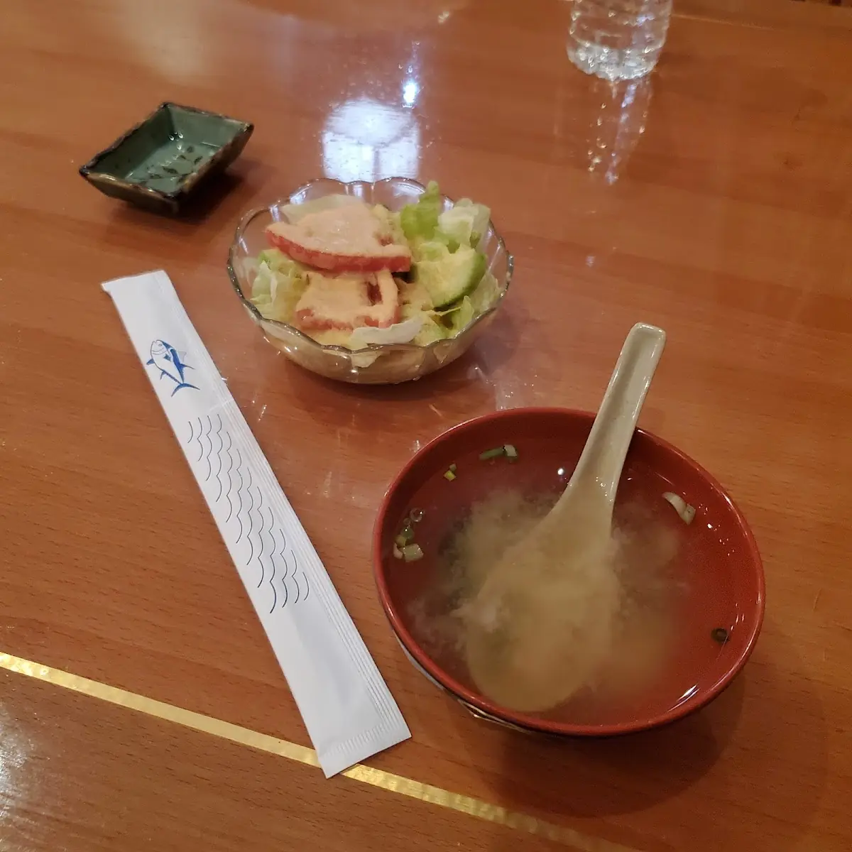 Miso Soup Ginger Dressing Salad