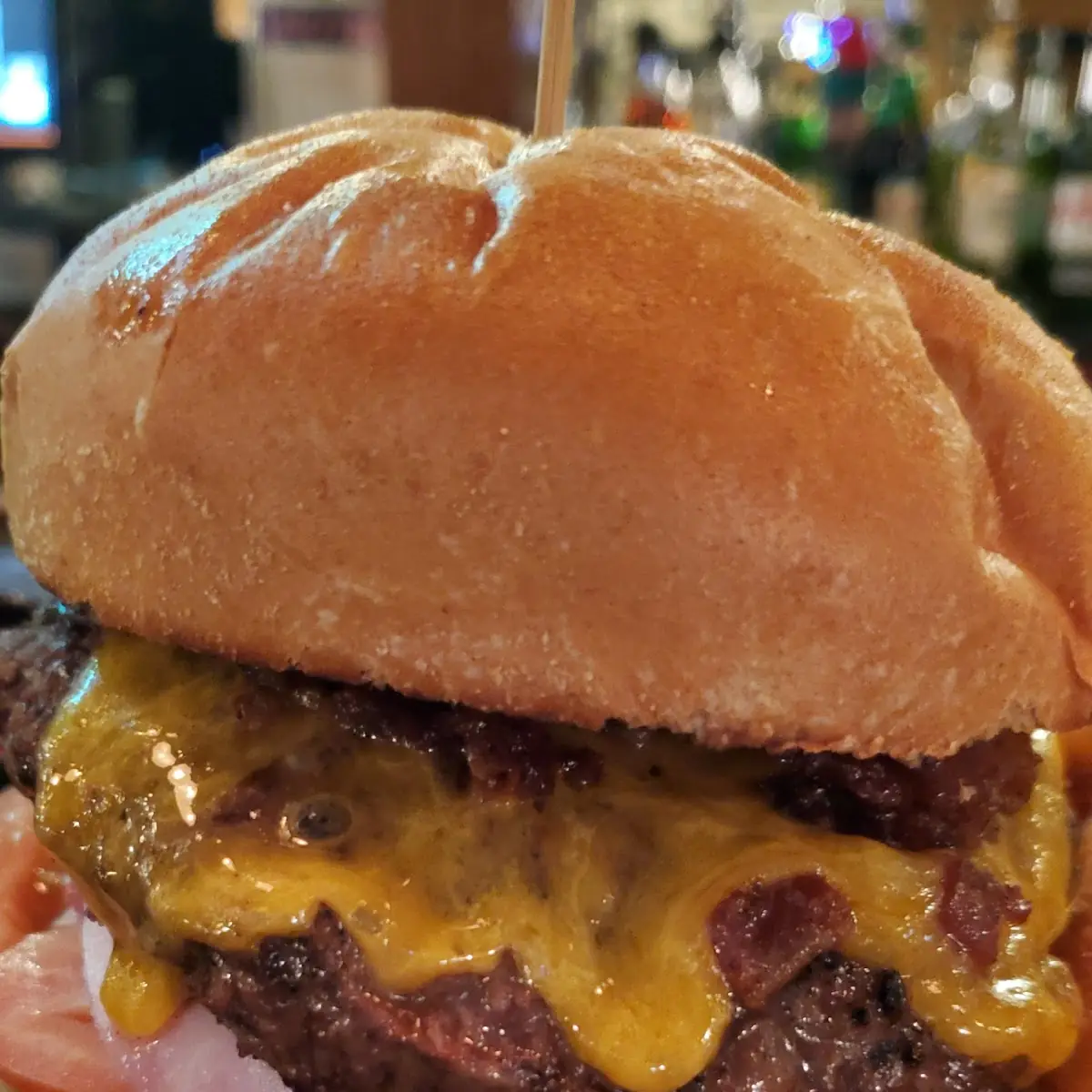 Bourbon Bacon Cheeseburger