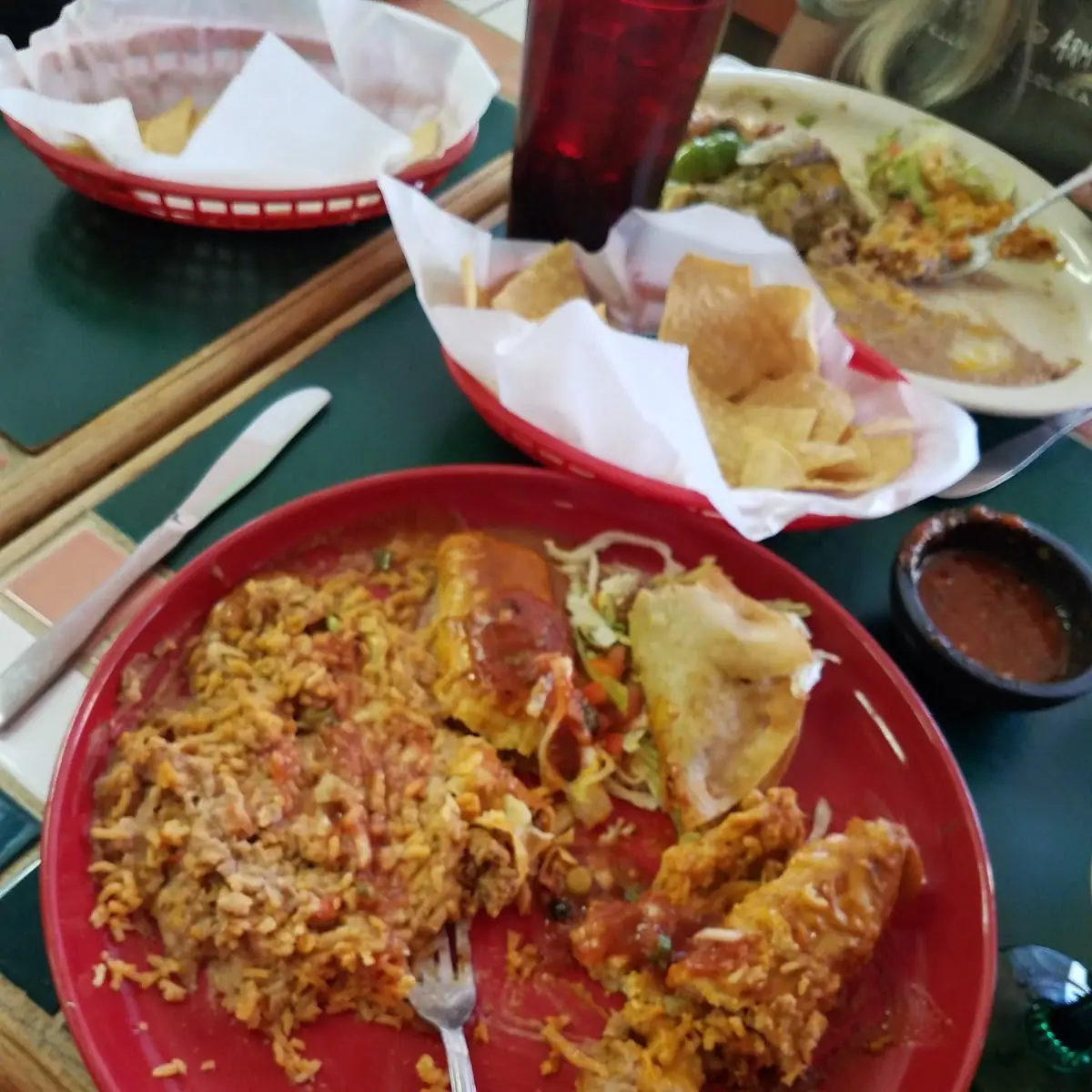 Burrito Enchiladas Combo