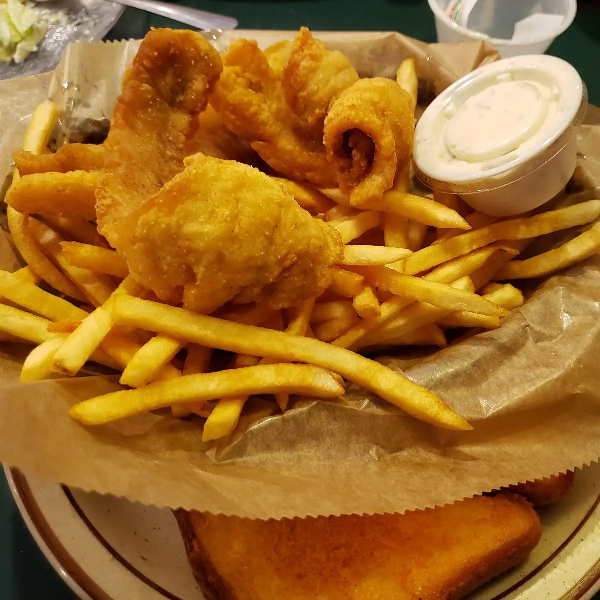 Friday All You Can Eat Fish Plate