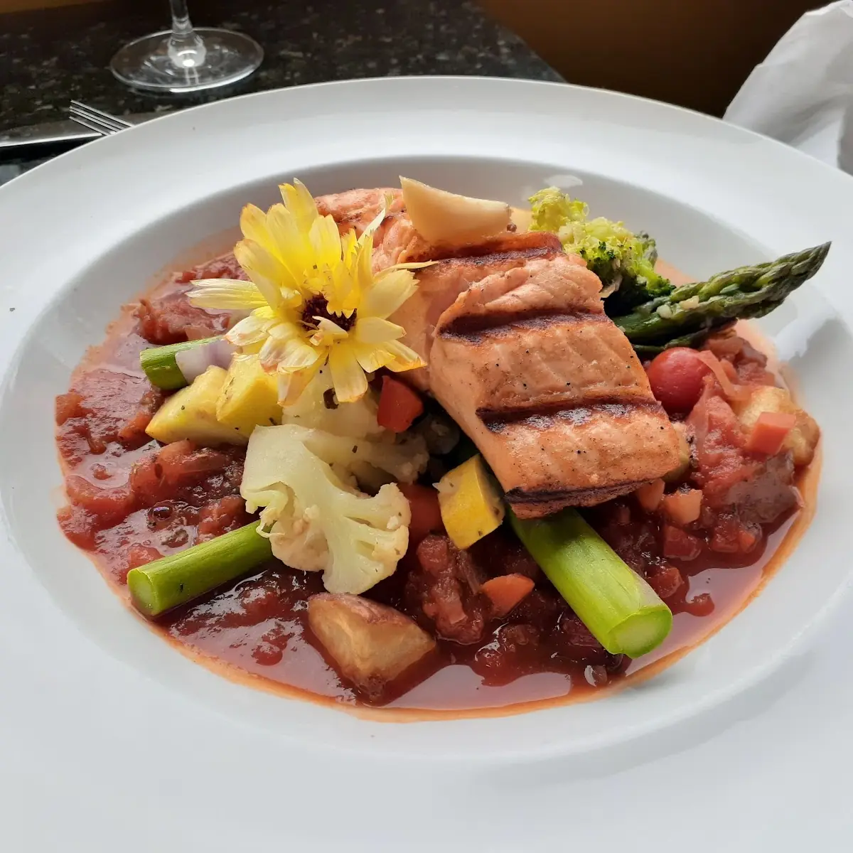 Grilled Salmon