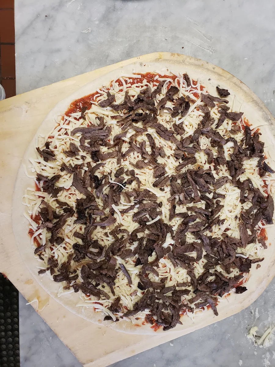 Shawerma Meat Pizza