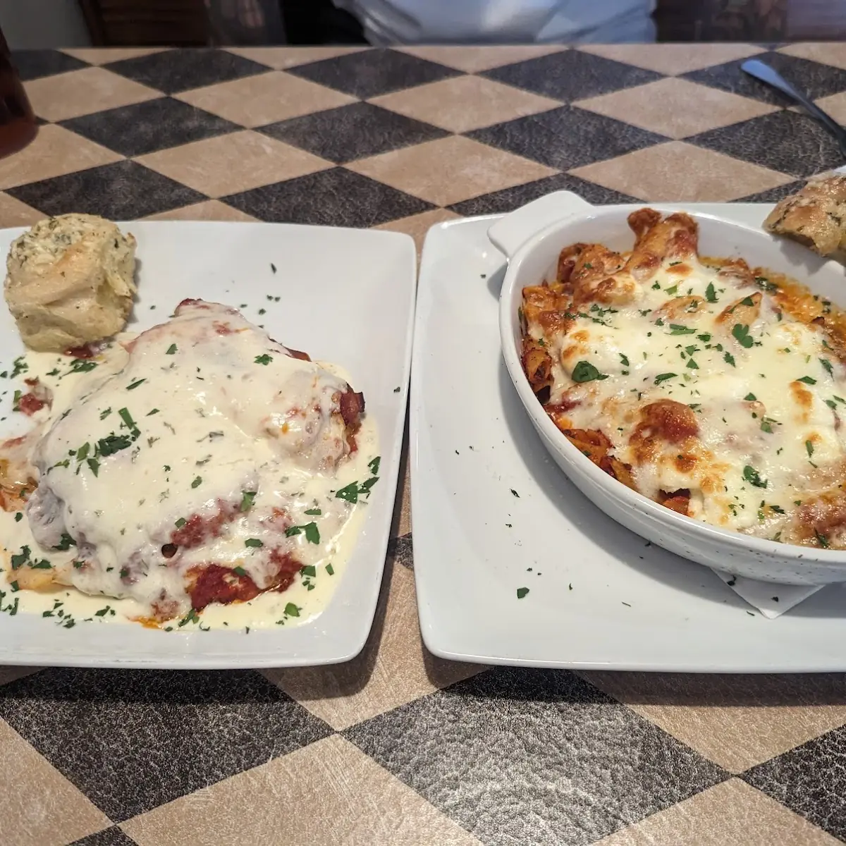 Lasagna and Baked Ziti