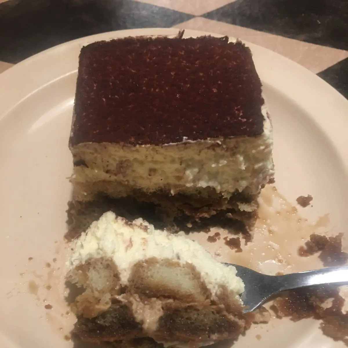 Tiramisu Bread Pudding