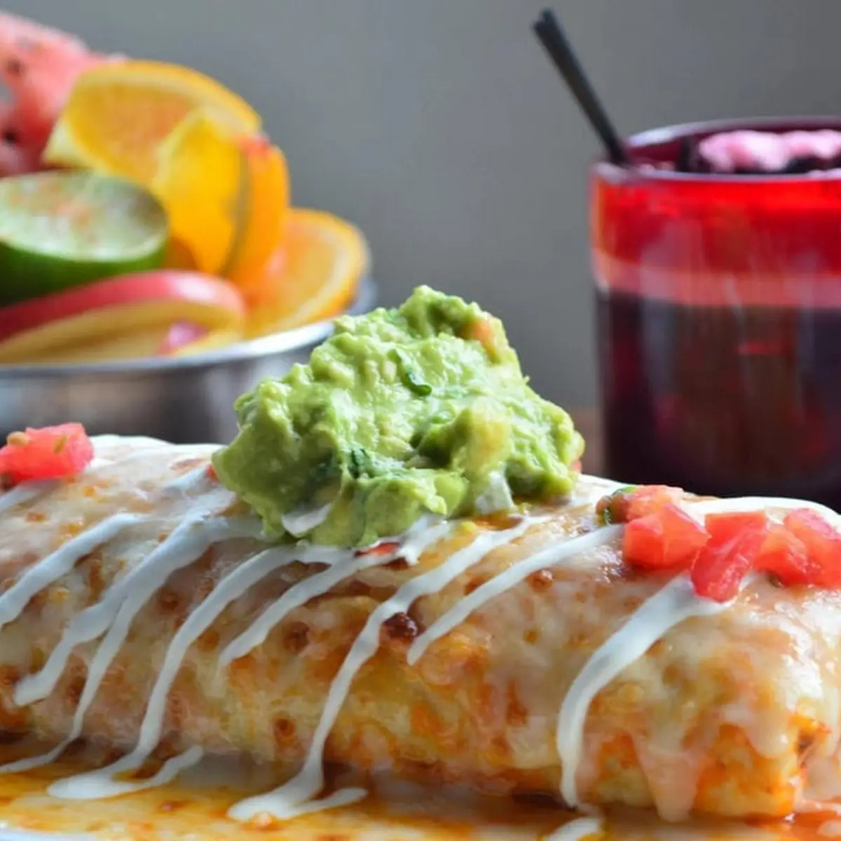 Chicken Burrito Supreme