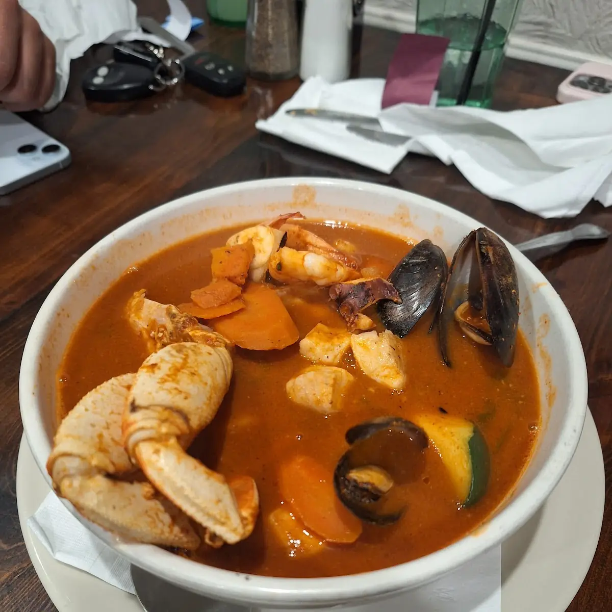 Sopa De Mariscos Seafood Soup