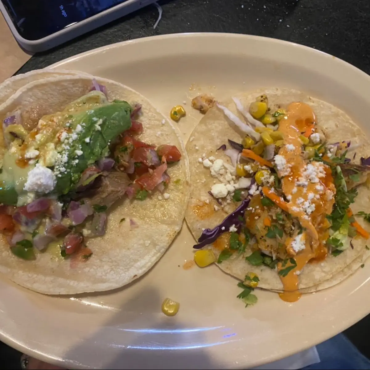 Carnitas and Fish Tacos