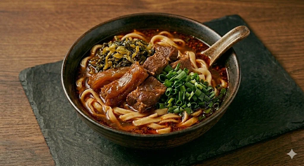 Taiwanese Braised Beef Noodles