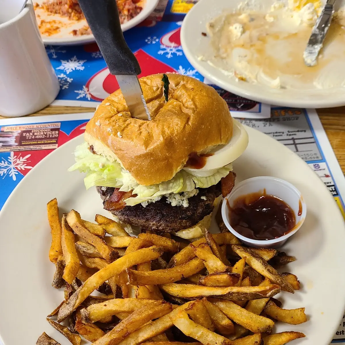 BBQ Bacon Blu Burger