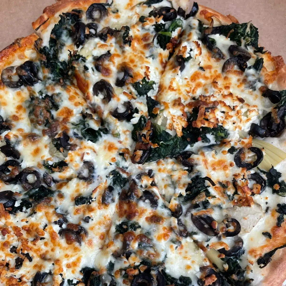 Spinach Pizza