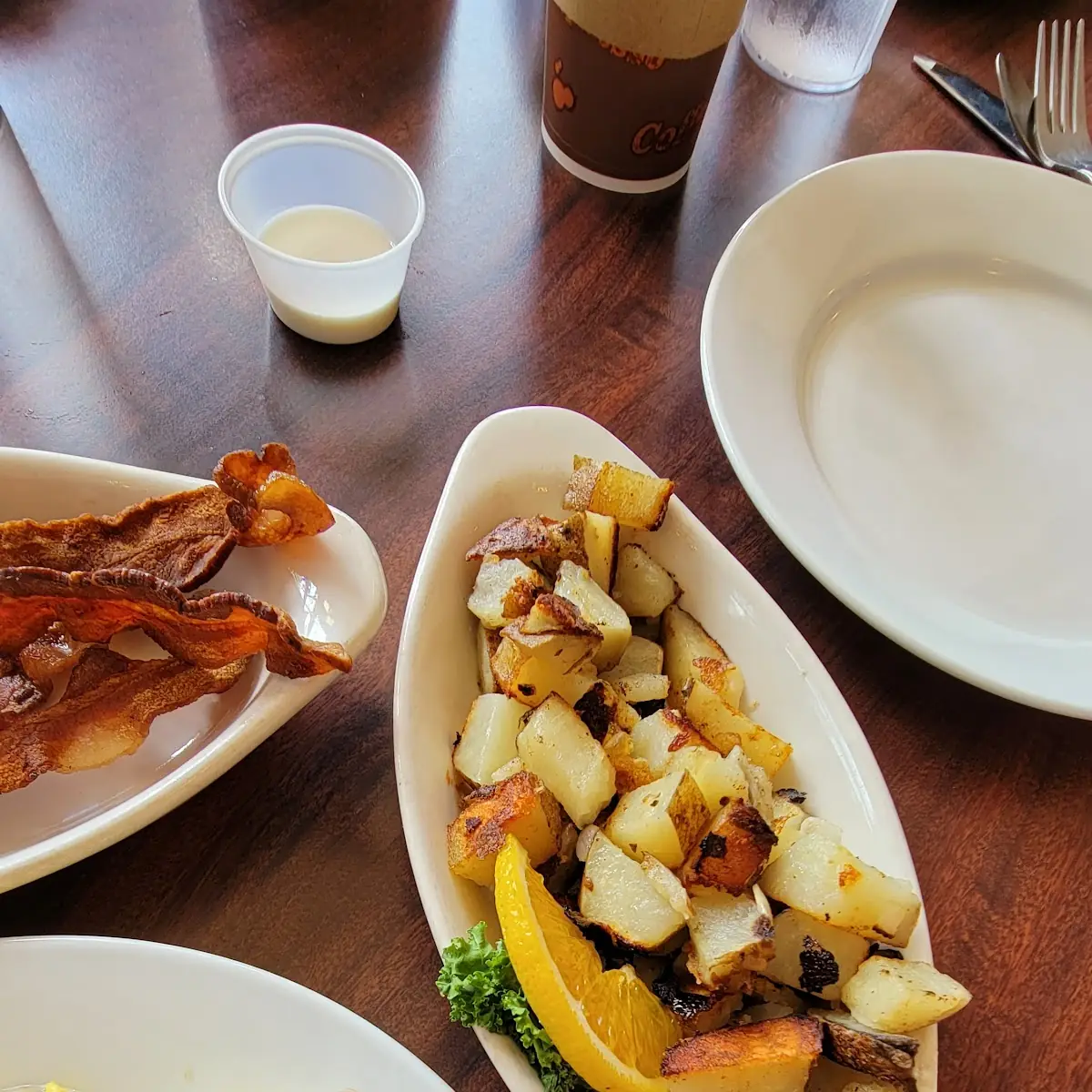 Biscuits and Gravy Fried Potatoes