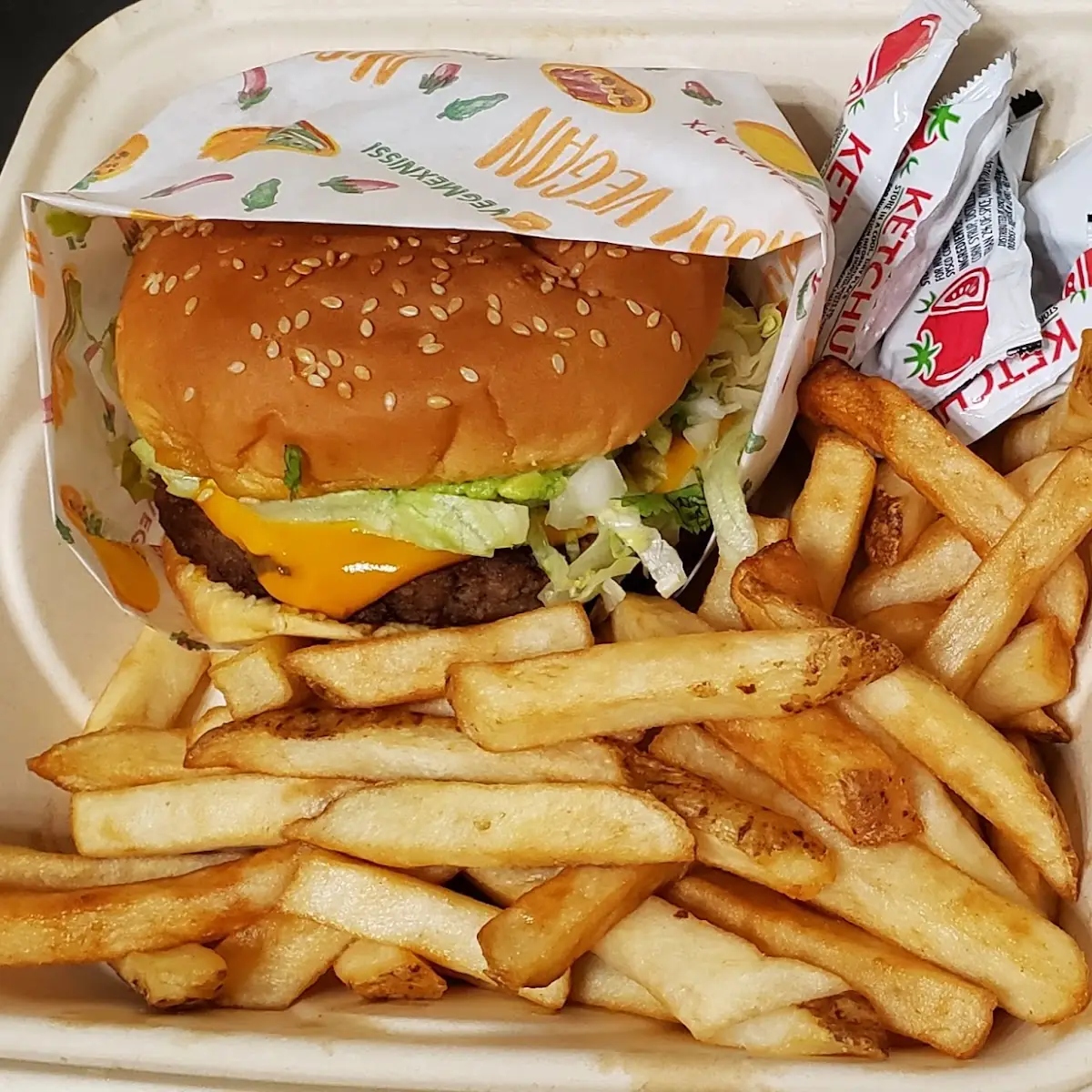 Burger Plate