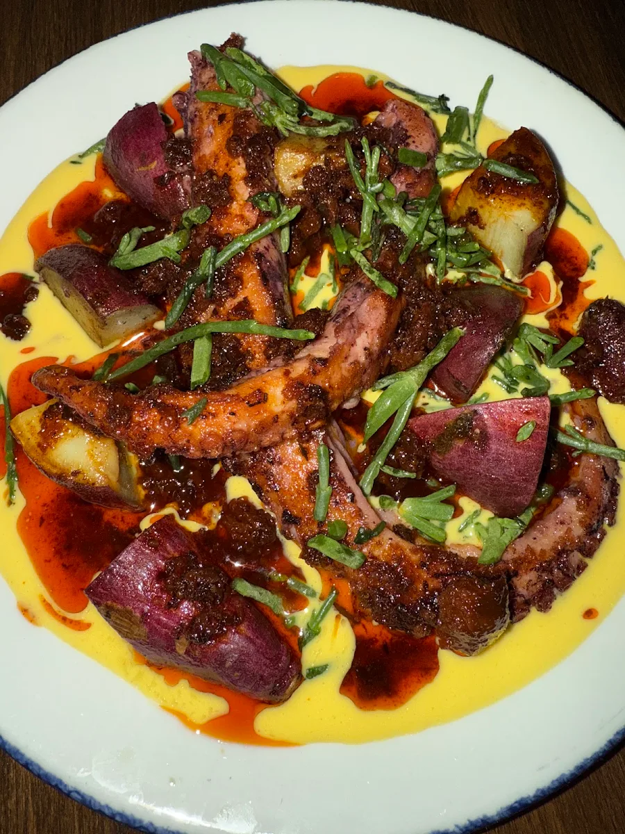 Octopus & Sweet Potato