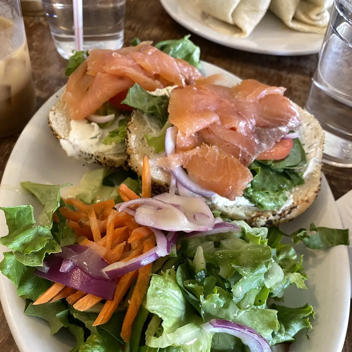 Smoked Salmon Bagel