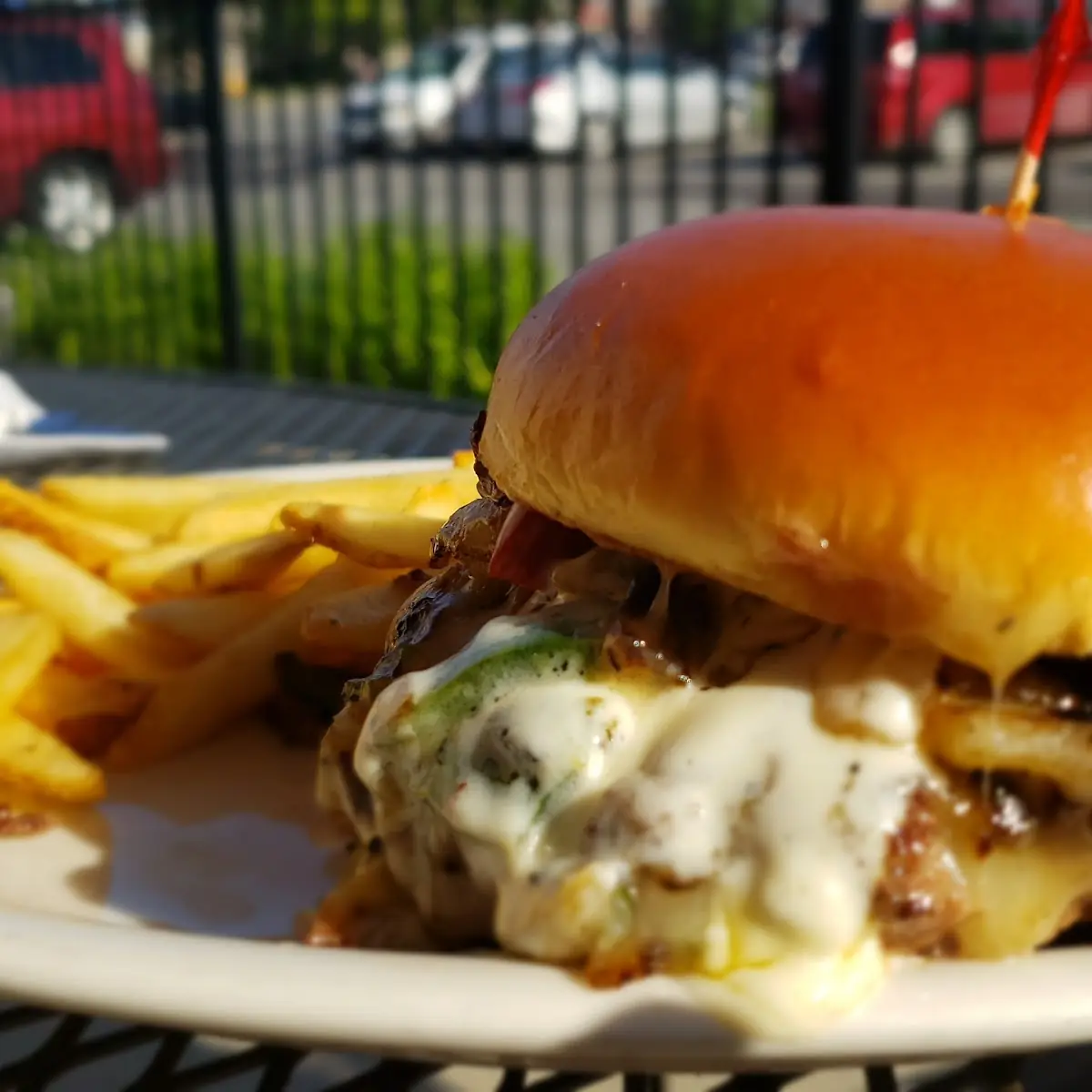 Denver Omelette Burger