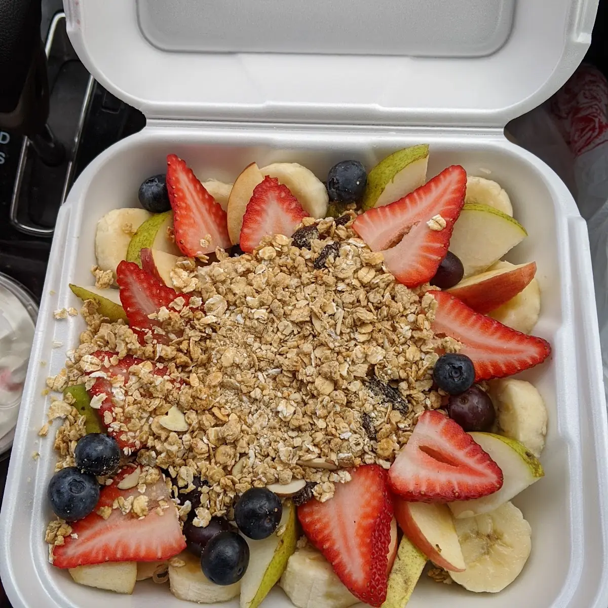 Vanilla Yogurt Granola and Fresh Fruit