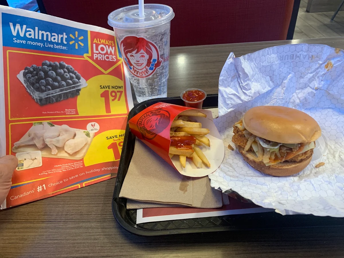 Fried Chicken Burger, Wendy's
