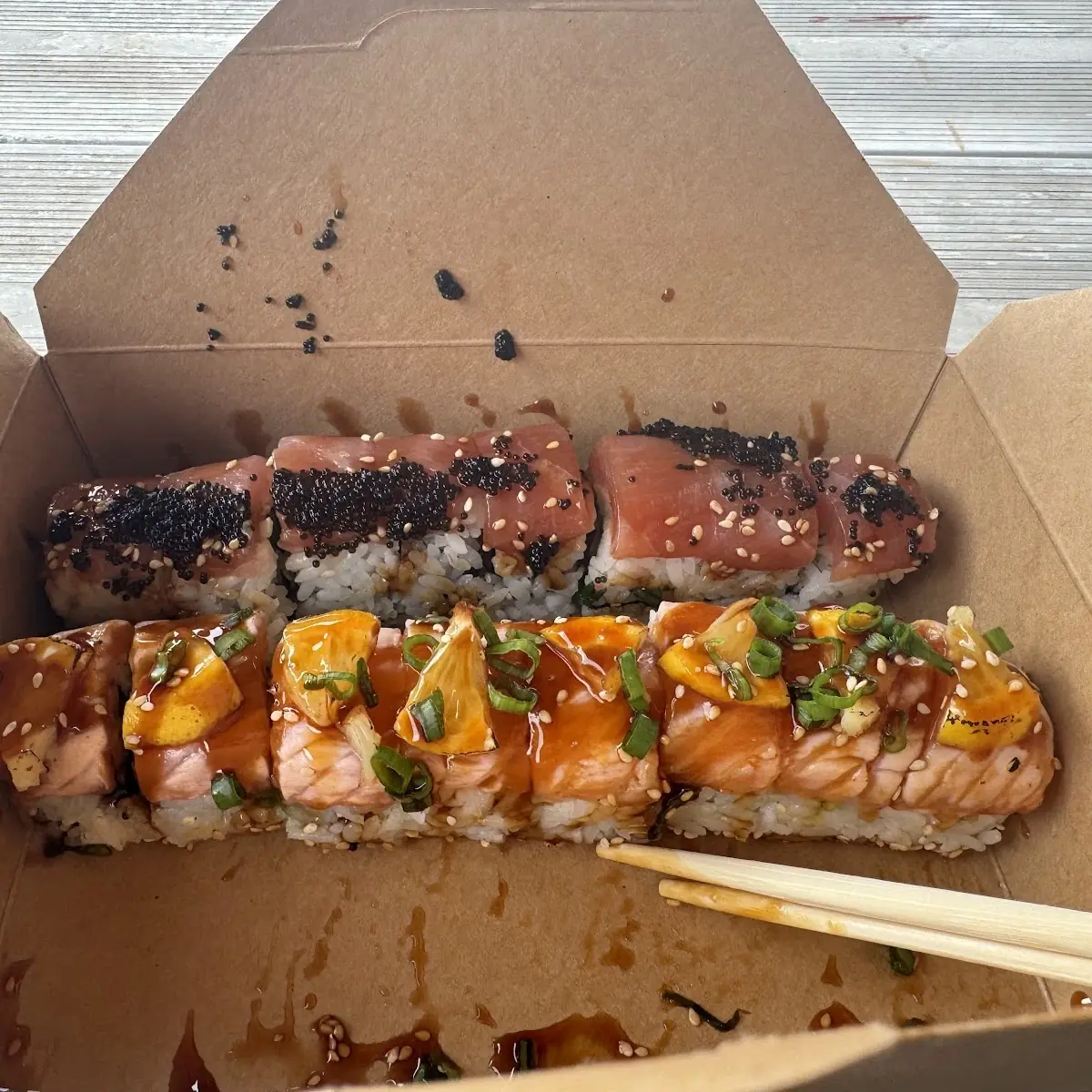 Salmon Nigiri Sushi