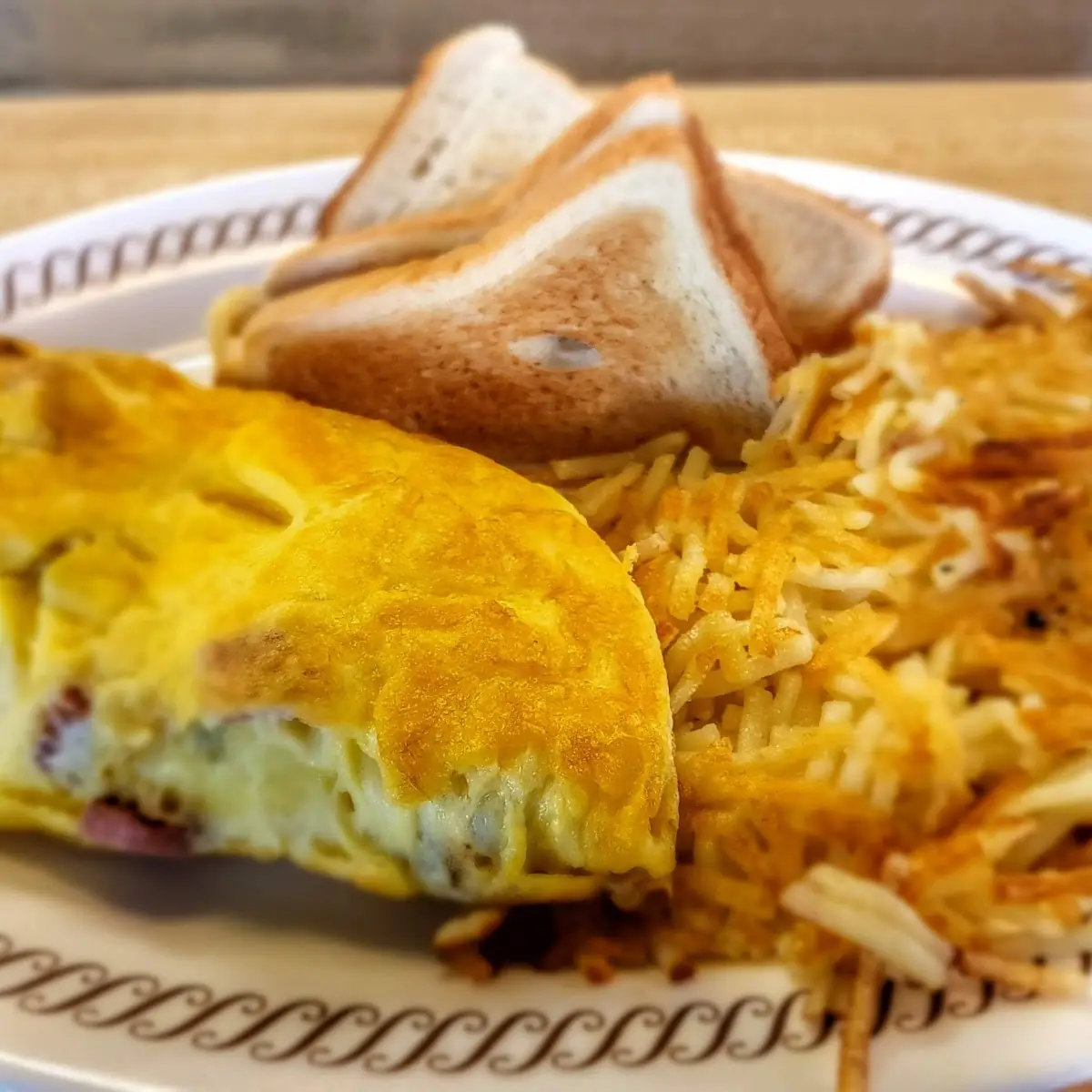 Ham and Cheese Omelette