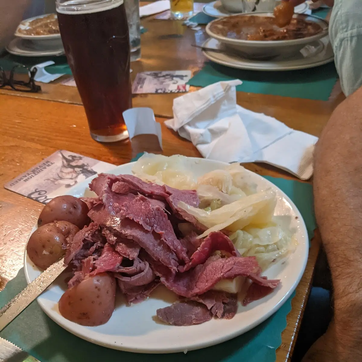 Cabbage and Corned Beef
