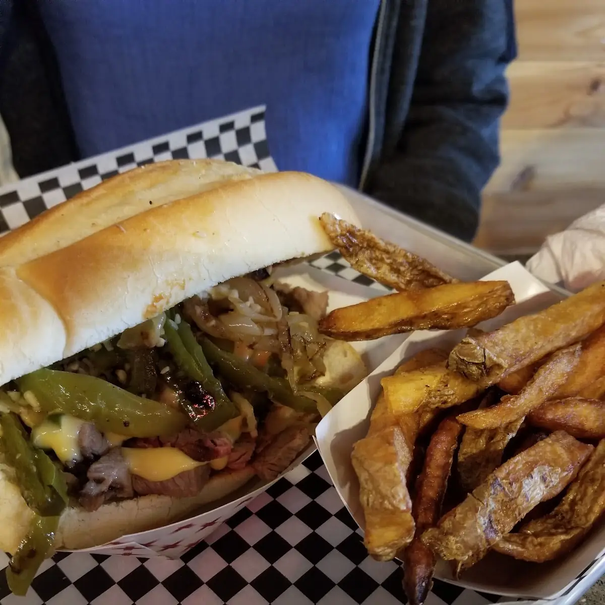 Philly Cheesesteak Sandwich
