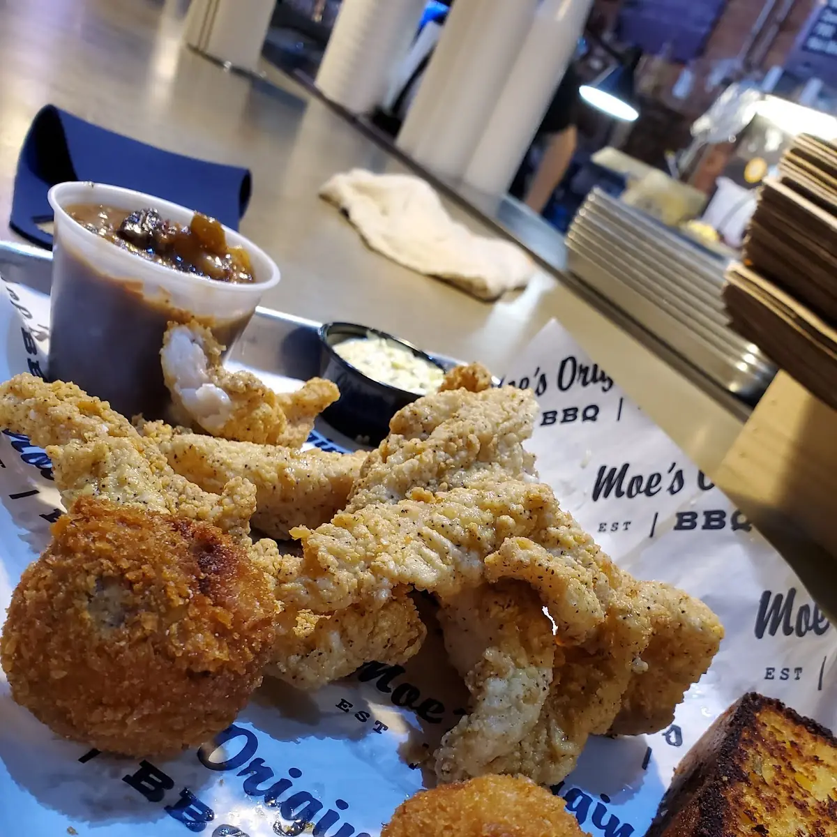 Southern Fried Catfish Platter