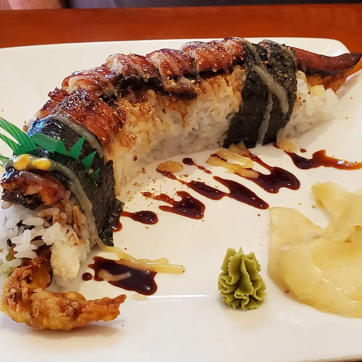 Crabby Dragon Roll