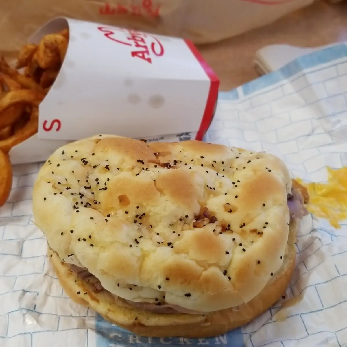 Roast Beef with Nacho Cheese