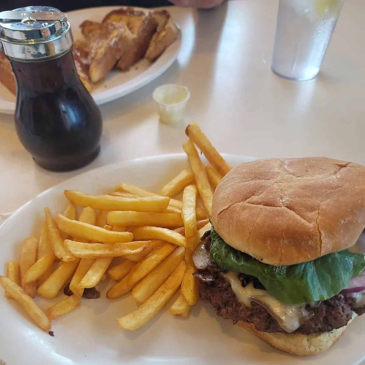 Mushroom Swiss Burger