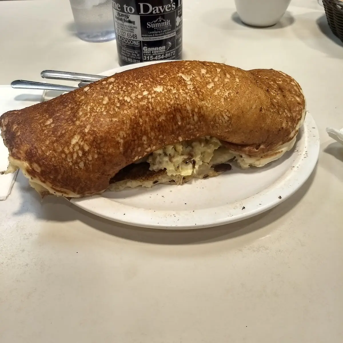Pancake Burrito- You Have to Special Request It