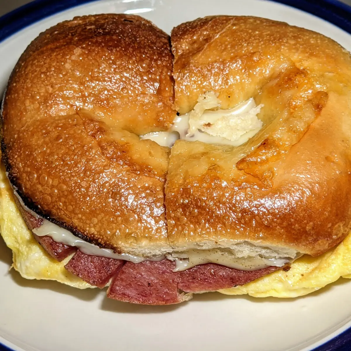 Ham Egg and Cheese