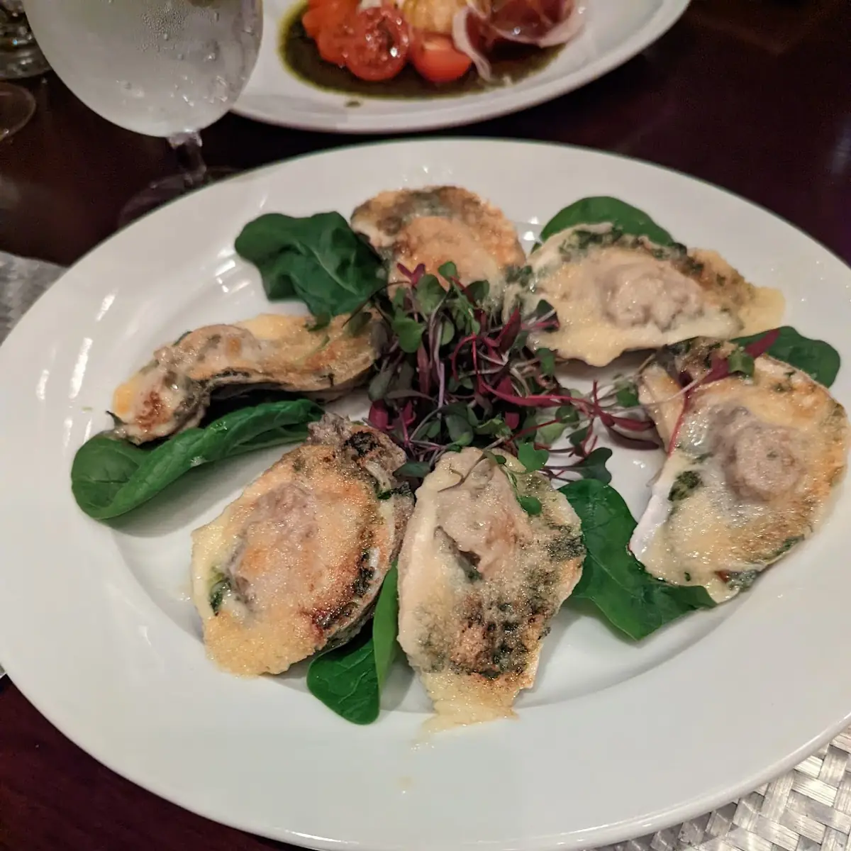 Oysters Rockefeller
