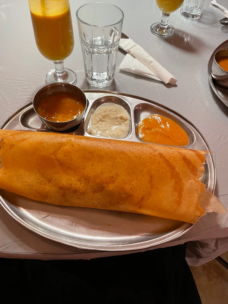 Butter Chicken Dosa, Chettinad Dosa Palace