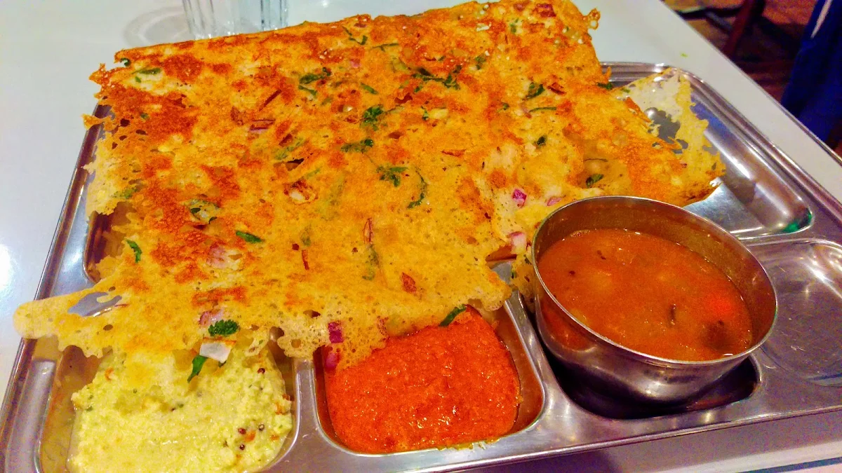 Onion Rava Masala Dosa, Chettinad Dosa Palace