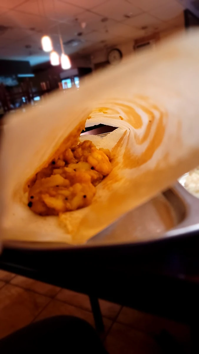 Prawn Masala Dosa, Chettinad Dosa Palace