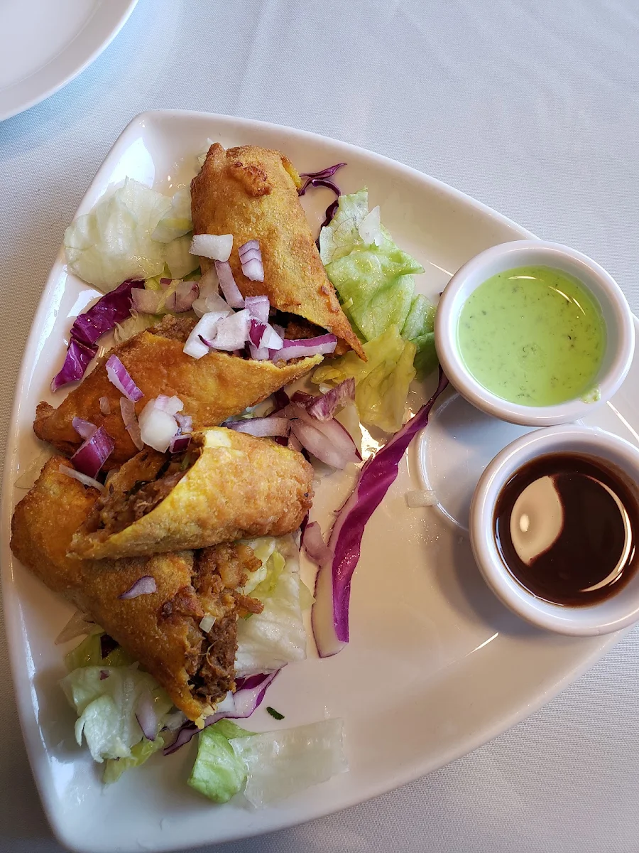 Spicy Lamb Rolls, Chettinad Dosa Palace