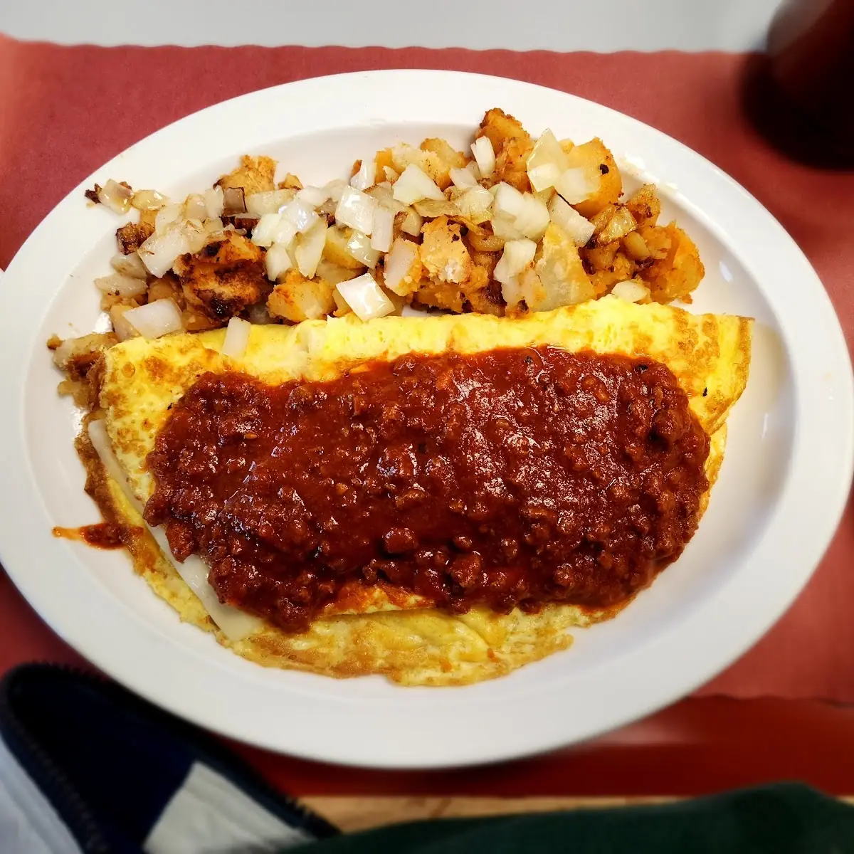 Chili Cheese Omelet