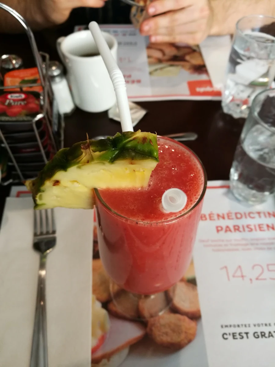 Smoothie Banane Fraise