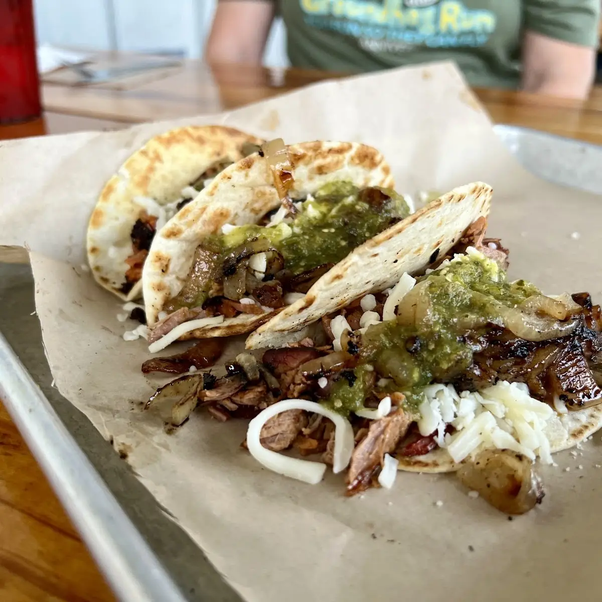 Brisket Breakfast Tacos