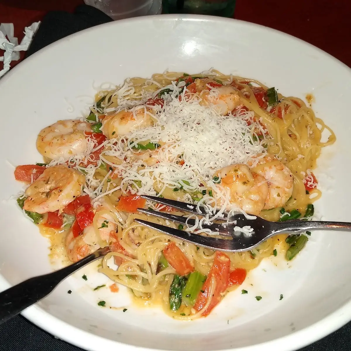 Shrimp Alfredo