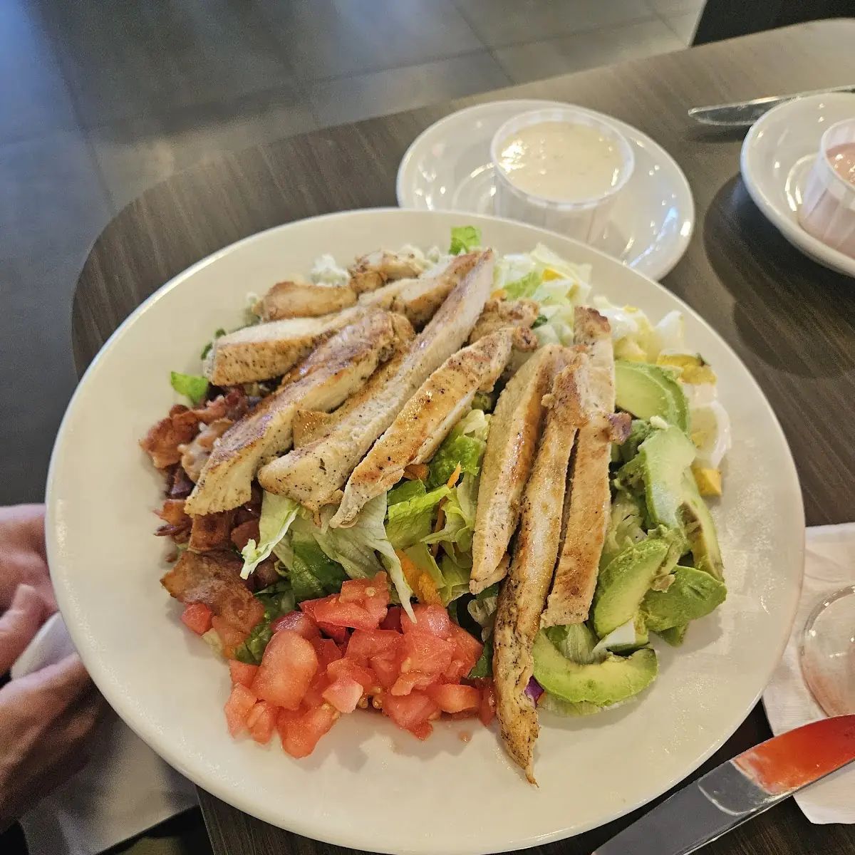 Grilled Chicken Salad Platter