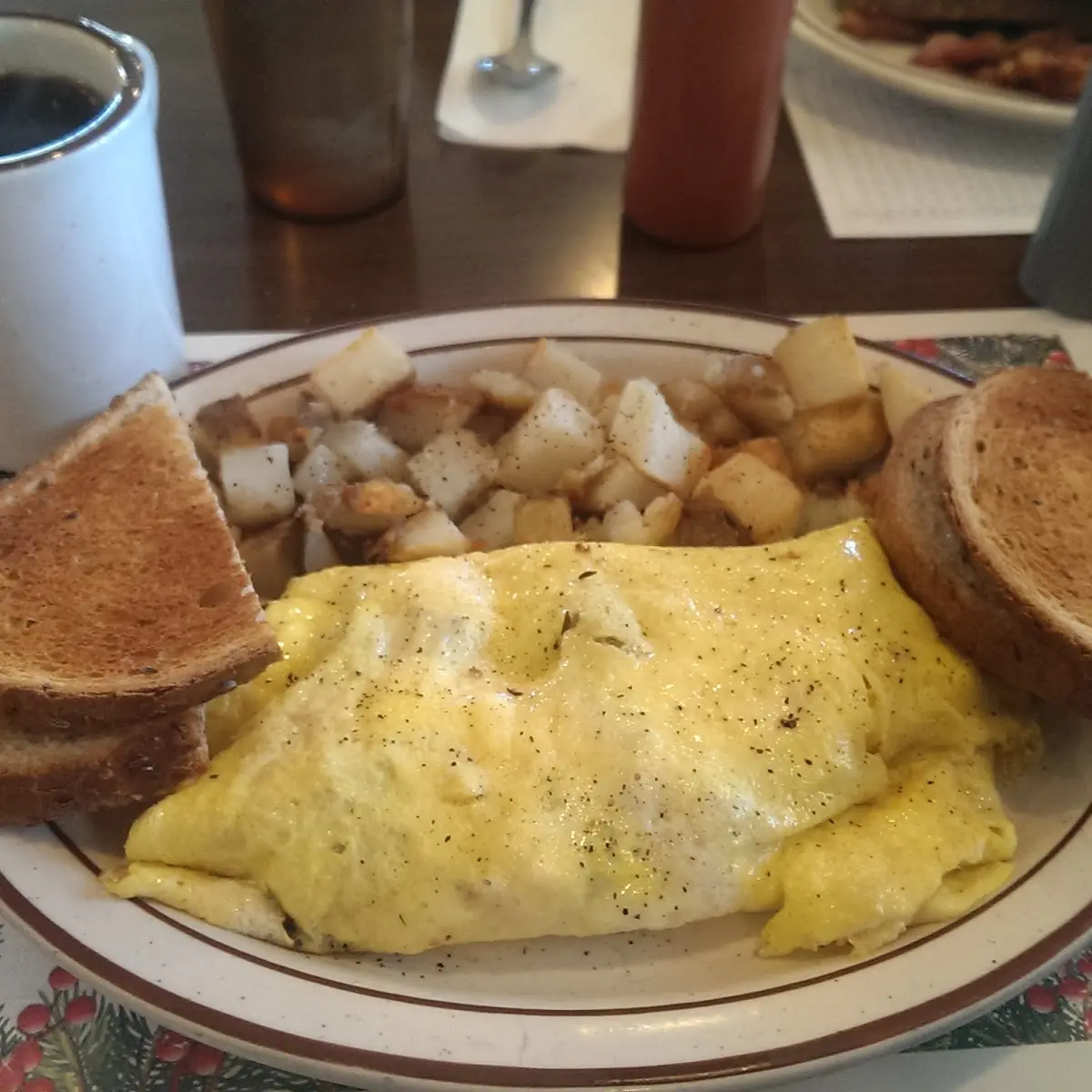 American Cheese Omelette
