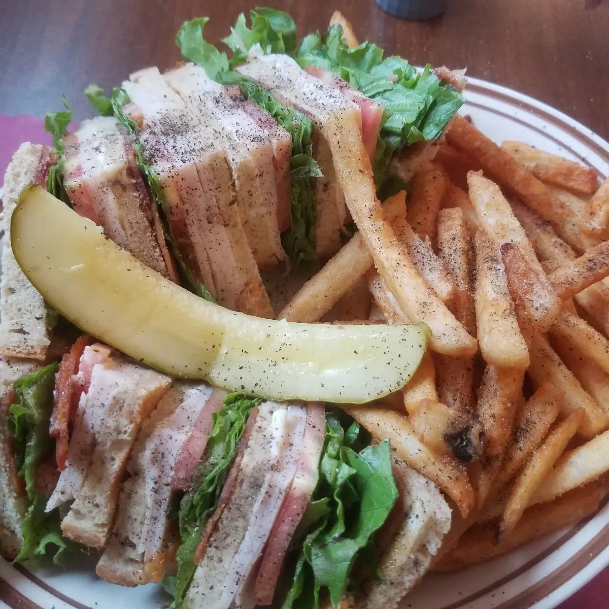 Turkey Club Sandwich