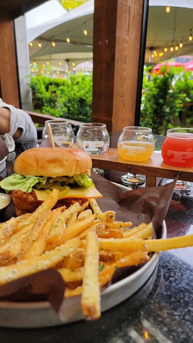 Flight of Beer, Trading Post Eatery