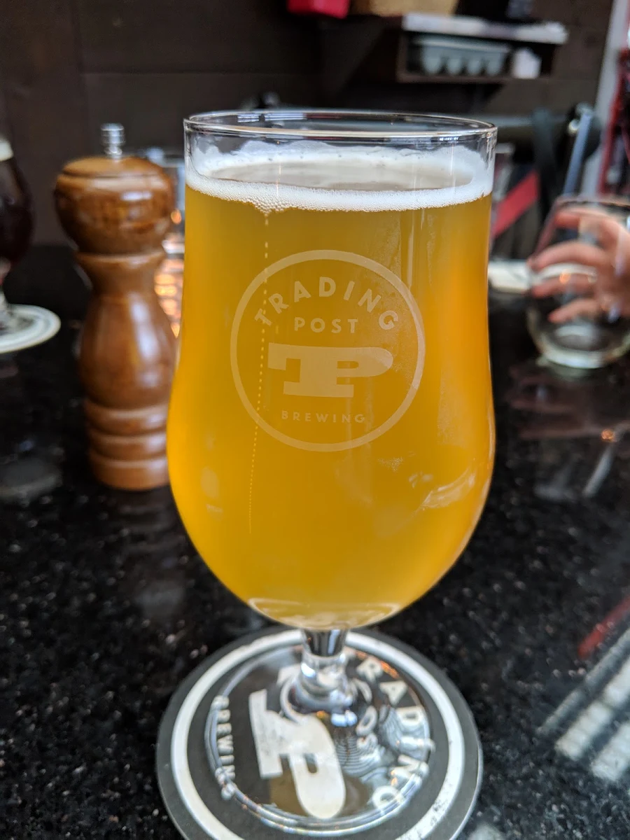 Hazy Pale Ale, Trading Post Eatery
