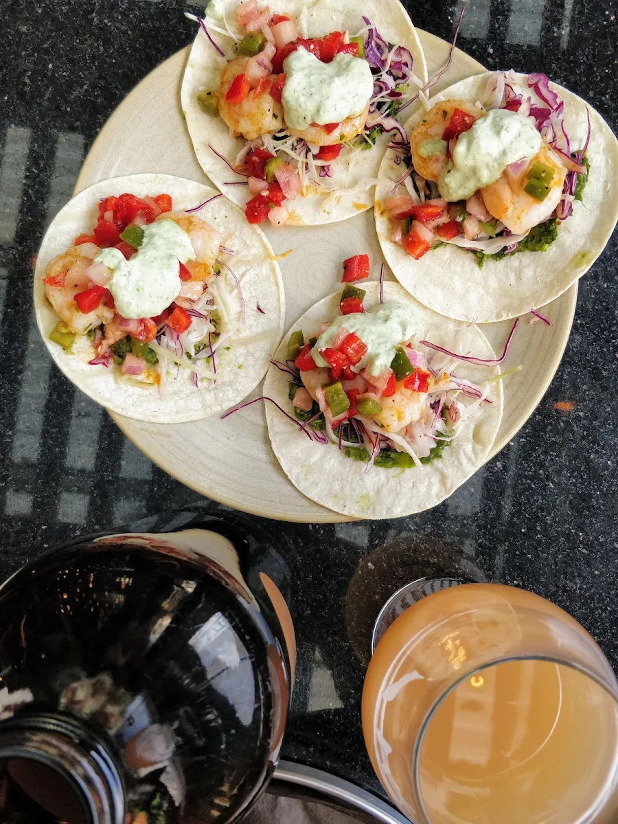 Prawn Tacos, Trading Post Eatery